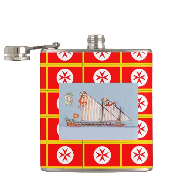 Banner der toskanischen Marine Flachmann (Geöffnet)