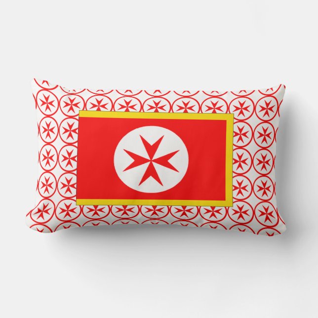 Banner der toskanischen Marine Lendenkissen (Vorderseite)