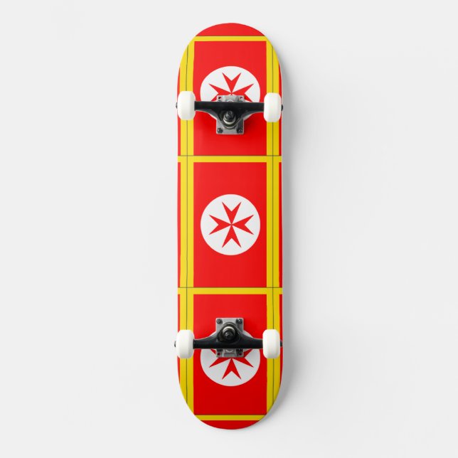 Banner der toskanischen Marine Skateboard (Vorderseite)