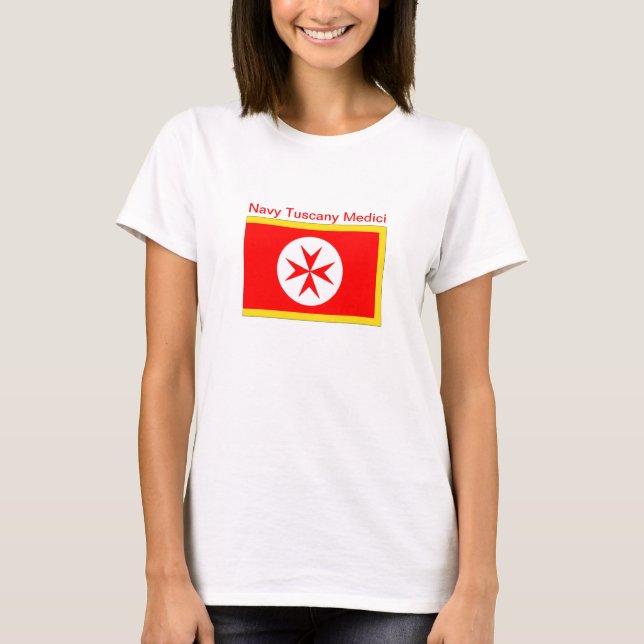 Banner der toskanischen Marine T-Shirt (Vorderseite)