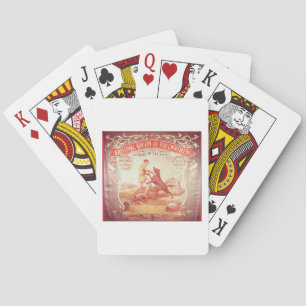 Banner des Süd-auf-See-Zweiges der Nation Spielkarten