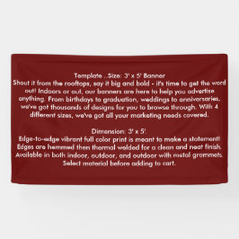 BANNER DIY Template Clubs Event Business Seminar