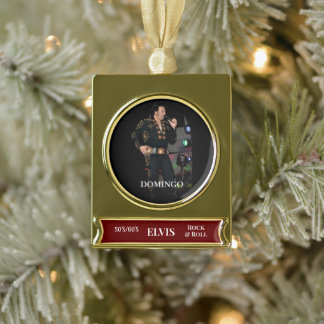 Banner "Domingo" Banner-Ornament Gold