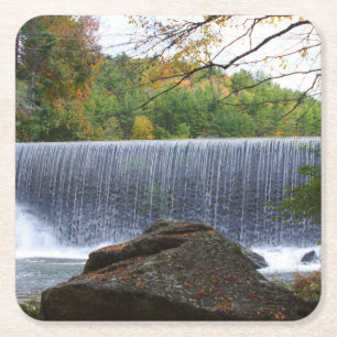 Banner Elk, NC Wasserfall Rechteckiger Pappuntersetzer