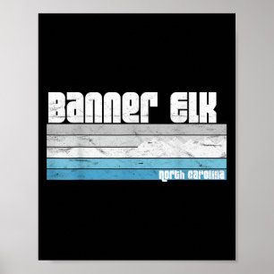 Banner Elk North Carolina Nc North Carolina Skifah Poster