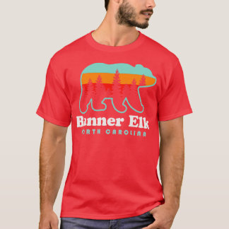 Banner Elk North olina Bear Souvenir T-Shirt