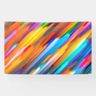 Banner Farbenfrohe digitale Kunstspritze G391