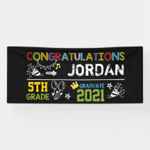 Banner für Abschluss der 5. Klasse