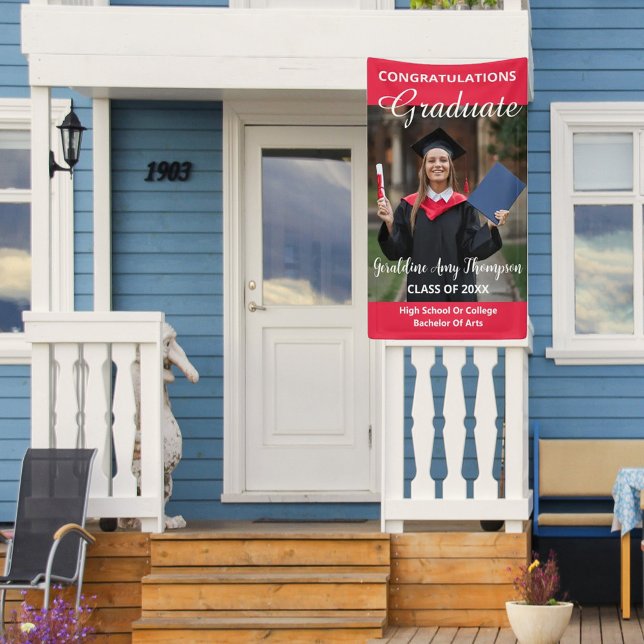 Banner für Abschluss-Foto und Elegante-Jahrgänge (Von Creator hochgeladen)