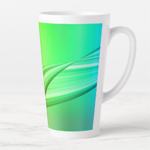 Banner für abstrakte Regenbogenfarben Milchtasse