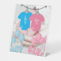Banner für Babydusche