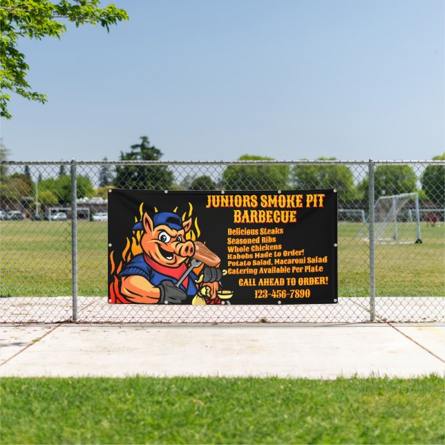 Banner für Barbecue Smoker Mobile Business (Insitu)