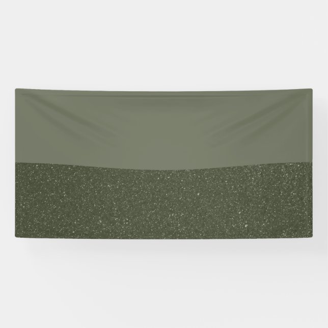 Banner für benutzerdefinierte Moosgrüne Textur (Horizontal)