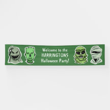 Banner für benutzerdefinierte Texte und Farben Hal