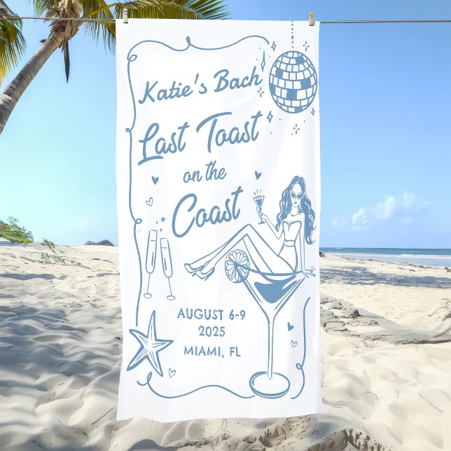 Banner für das letzte Toast Beach Bachelorette Woc (Von Creator hochgeladen)