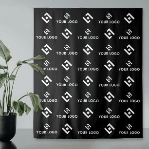 Banner für das Schwarze Business-Logo: Schritt und Wandteppich