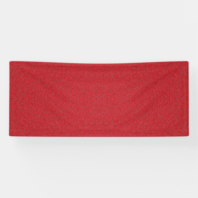 Banner für den benutzerdefinierten roten Rauscheff (Horizontal)