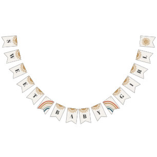 Banner für die Babydusche