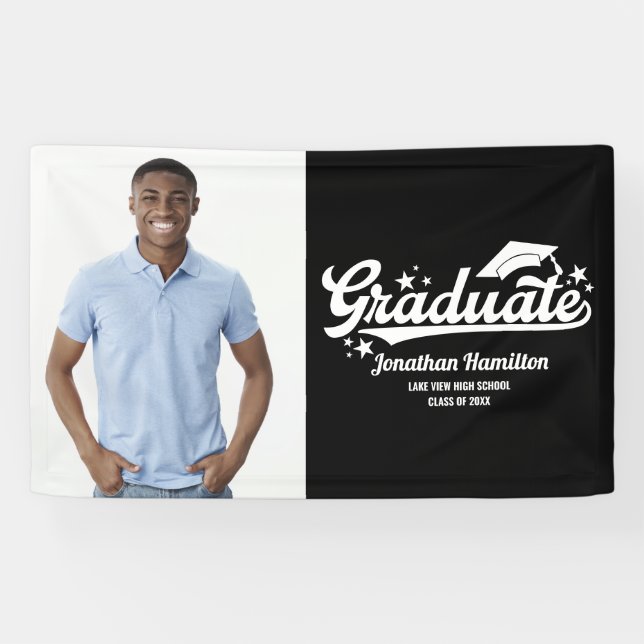 Banner für die Black Graduate Party-Foto (Horizontal)