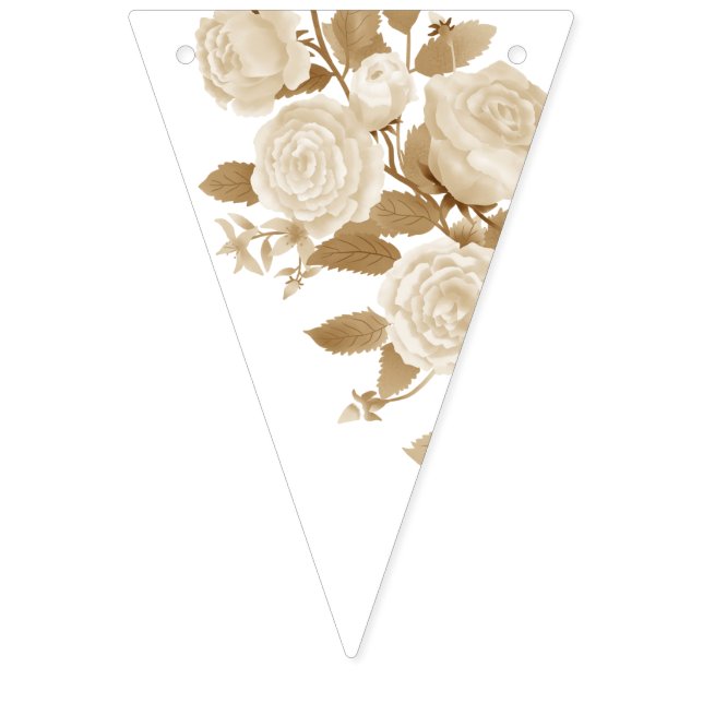 Banner für die Hochzeitsmonographie der Rose (Zweite Fahne)