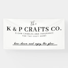 Banner für Firmennamen