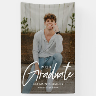 Banner für gestrichene Word-BEARBEITBARE Abschluss