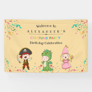 Banner für Jugendkostüme-Party