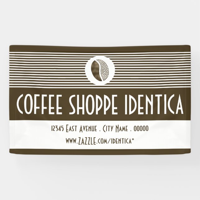 Banner für Kaffeebohnen (Horizontal)