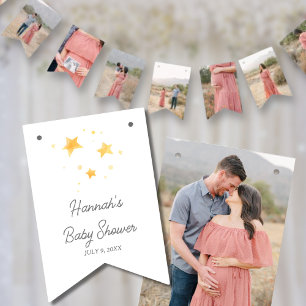Banner für kleine Sterne Personalisiertes Baby Dus