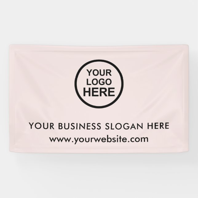 Banner für kundenspezifische Firmenlogos (Horizontal)