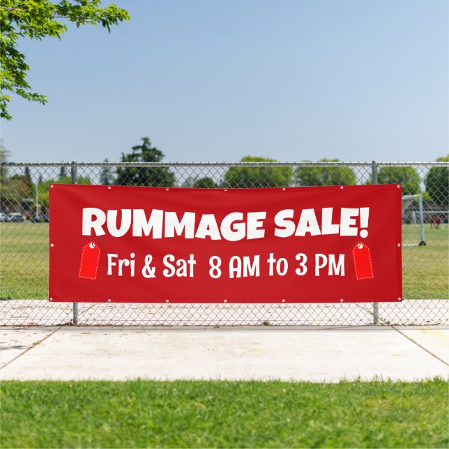 Banner für kundenspezifische Rummage (InSitu)