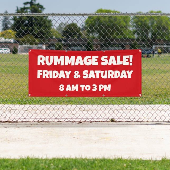 Banner für kundenspezifische Rummage (Insitu)