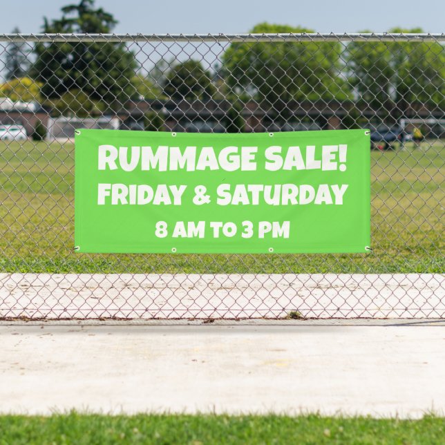 Banner für kundenspezifische Rummage (Insitu)