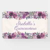 Banner für lila Farbe