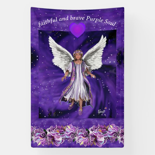 Banner für lila Soul (Vertikal)