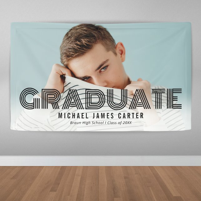 Banner für moderne Graduate Foto Abschluss (Von Creator hochgeladen)