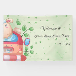Banner für niedliches Baby Lamb Baby Dusche