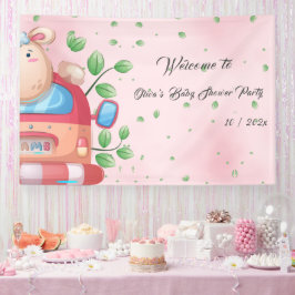 Banner für niedliches Baby Lamb Baby Dusche