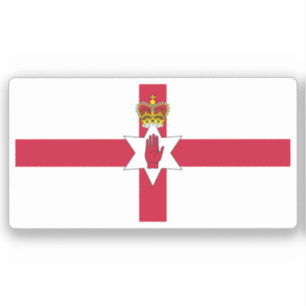 Banner für Nordirland Aufkleber