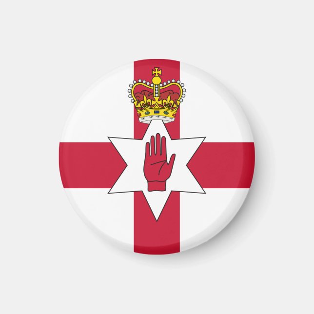 Banner für Nordirland Magnet (Vorne)