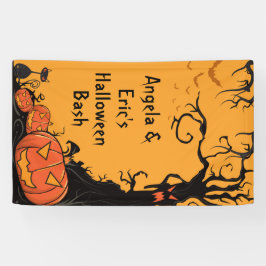 Banner für personalisiertes Halloween-Party