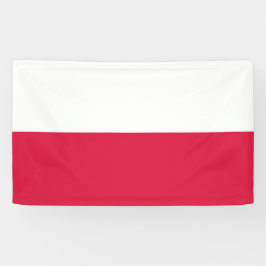 Banner für polnische Flagge (Polen)