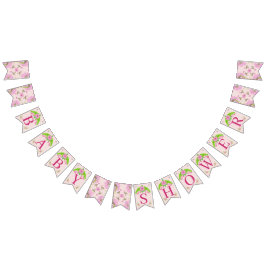 Banner für Rosa und Grüne Nostalgische Blumenbünde