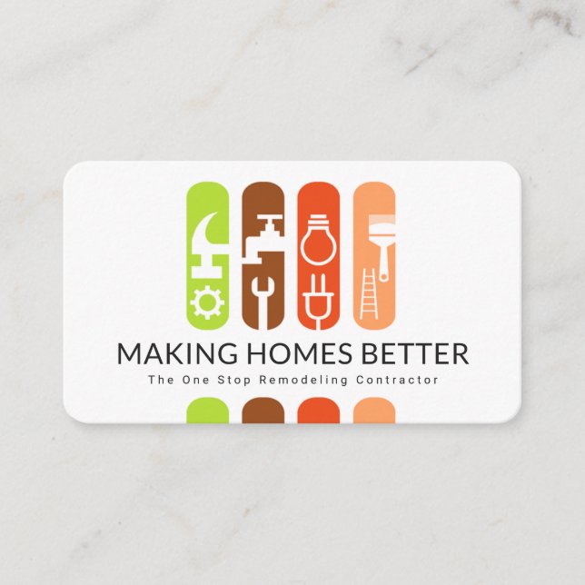 Banner für spezielle Handyman-Tools Visitenkarte (Vorderseite)