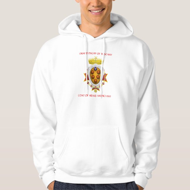 Banner Großherzogtum Toskana Hoodie (Vorderseite)