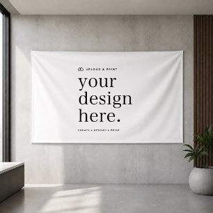 Banner Ihr Design hochladen 1,20 m x 1,80 m