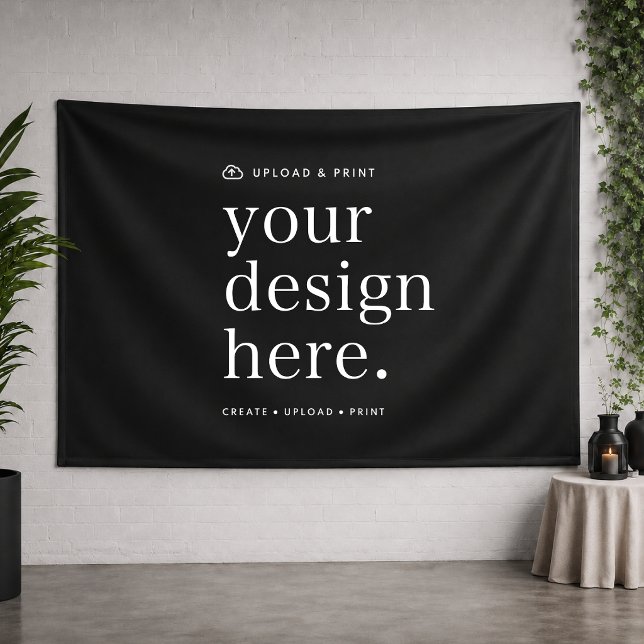 Banner Ihr Design Hochladen 4' x 6' (Versatile vinyl banner for business, events, weddings, special occasions & more!)