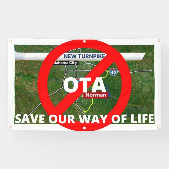 BANNER - KEINE TURNPIKES OKLAHOMA (Horizontal)