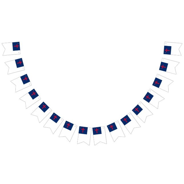 Banner mit christlicher Flagge (Alle)