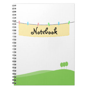Banner-Notebook Notizblock